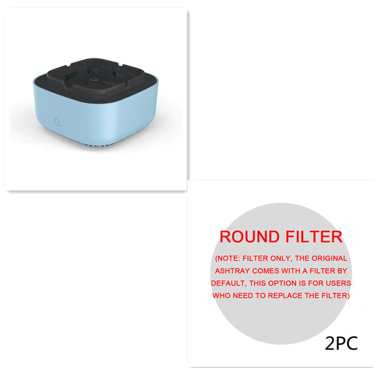 Smoke Removal Air P urification Ashtray Anion Purification Practical Automatic Purifier Ashtray Portable Gadgets For Car Ashtray