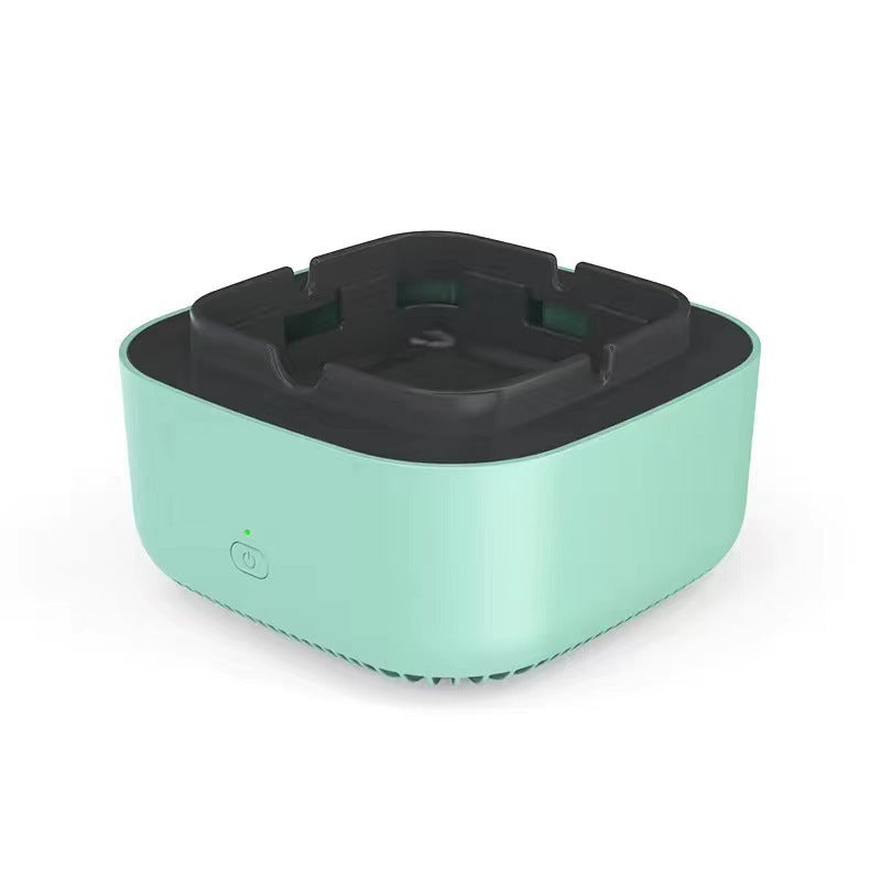 Smoke Removal Air P urification Ashtray Anion Purification Practical Automatic Purifier Ashtray Portable Gadgets For Car Ashtray
